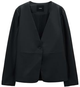 someday Lederblazer Damen