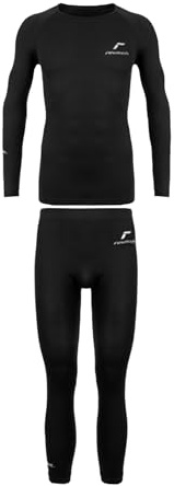 Reusch Thermounterwäsche Set Damen & Herren | warm, atmungsaktiv & nahtlos | bequeme & hochwertige Funktionsunterwäsche, Skiunterwäsche für Outdoor & Wintersport, Größe S-XXL, Underwear Set WARM