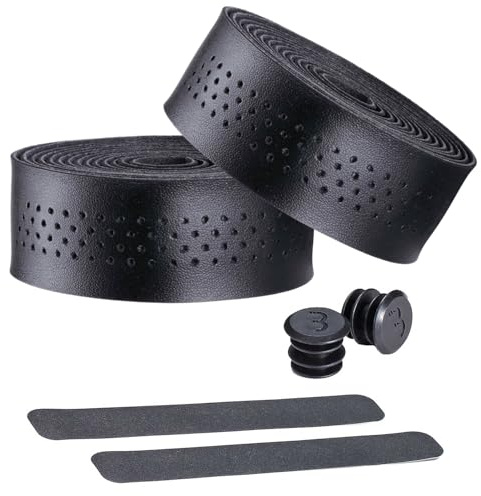 BBB Cycling Fahrrad Mountainbike Lenkerband, SpeedRibbon BHT-12, Schwarz, 200 x 3 cm