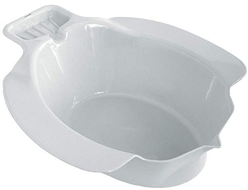 CareLiv Sitzbad aus Kunststoff, weiß - SV Sitzbad Bidet Einsatz Toiletteneinsatz Sitzbadewanne