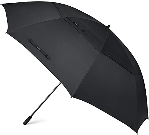 G4Free 47/54/62/68/72 Inch Regenschirm Groß Stockschirm Sturmfest Golf Schirme Automatik Regenschirm XXL für Herren Damen Doppelt Überdachung Belüftet