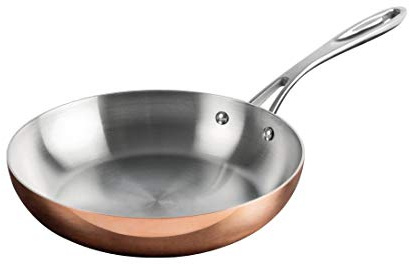 Vogue Kupferpfanne CM679 mit Dreifach-Wandung, 240 mm