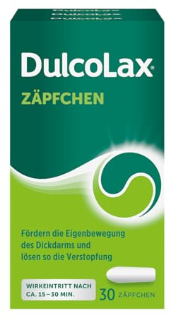 Dulcolax® Zäpfchen 30 Stück Wirkstoff Bisacodyl bei Verstopfung