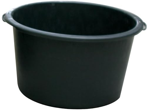 Karl Dahm Mörtelkübel 40L Eimer – stabile Baukübel aus Kunststoff für Mörtel, Bauschutt, Gartenarbeit & Renovierung – robuste & stapelbare Baueimer für Handwerker & Baustelle Art.-Nr. 10406