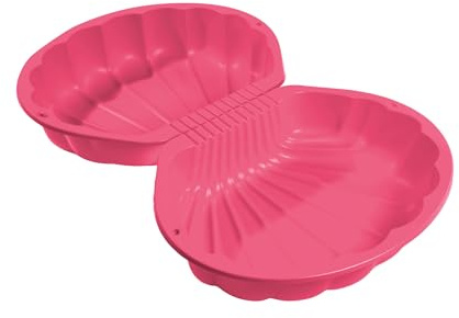 BIG 800055721 Sandkasten 2in1 Muschel, Rosa