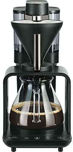 Melitta epour Kaffeemaschine, schwarz-silber
