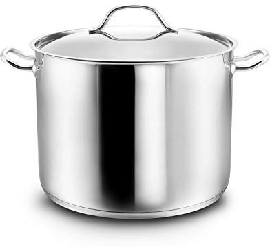 KOPF XXL Induktion Kochtopf Gigantos, Ø 30 cm, 15 Liter, Suppentopf Edelstahl