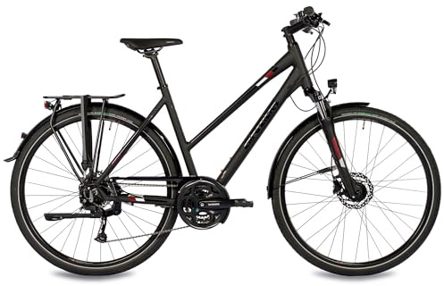 Airtracks 28 Zoll Damen Trekkingrad TR.2830L Shimano Alivio 24 Gang | Damen Trekkingrad mit 6061 Alurahmen, Shimano Alivio 24-Gang, hydraulischen Scheibenbremsen und Nabendynamo