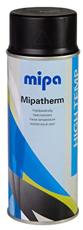MIPA - Mipatherm SPRAY schwarz bis 800°C hitzebeständig (400ml) …