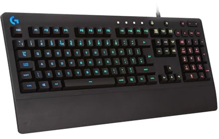 Logitech G213 Prodigy RGB Gaming Tastatur, US QWERTY-Layout - Schwarz