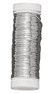 Rayher 2402400 Silberdraht mit Kupferkern, 0,40 mm ø, Spule 100 m