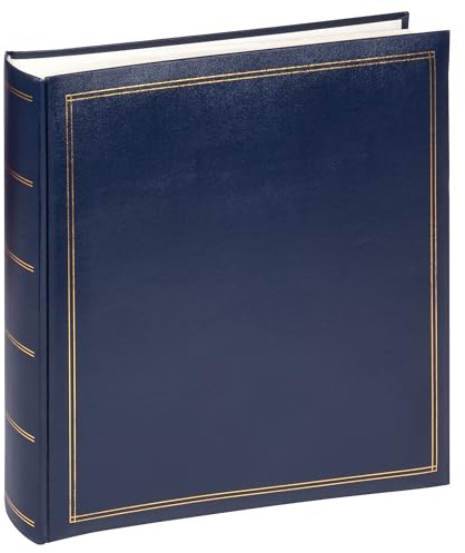 walther design Fotoalbum Selbstklebealbum Monza, blau, 33x34 cm, SK-127-L