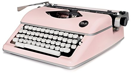We R Memory Keepers Schreibmaschine Schreibmaschine Schreibmaschine pink, c1