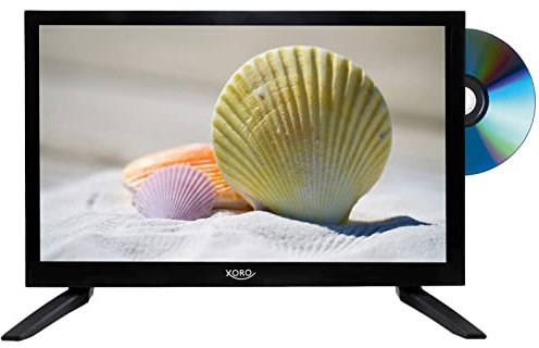 netshop 25 Camping TV 19 Zoll (47cm) Xoro HTC 1949 LCD HD Fernseher mit HD Triple Tuner DVB-S2/T2/C, DVD, USB Mediaplayer, CI+, 12V / 230V schwarz