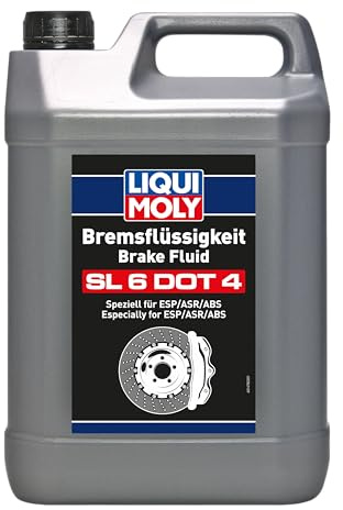 LIQUI MOLY Bremsflüssigkeit SL6 DOT 4 | 5 L | Bremsflüssigkeit | Art.-Nr.: 21169