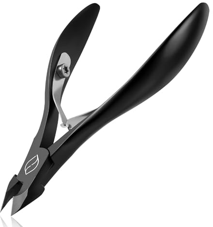 FERYES Nagelhautzange Nagelhautschere Scharf Hautzange Nagelhaut Schere Edelstahl Hautschere Fein zur Entfernung Überschüssige, Eingerissener Haut an Finger und Zehen