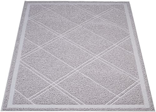 Amazon Basics Katzenstreumatte, Unparfümiert, 61 x 88,9 cm, Grau
