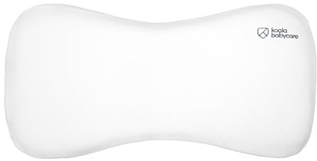 KOALA BABYCARE Babykissen Plagiozephalie bis 36 Monaten, abnehmbar für das Kinderbettchen. Hilft bei der Vorbeugung und Behandlung vom Plattkopfsyndrom, in Memory Foam - Registriertes Design KBC®