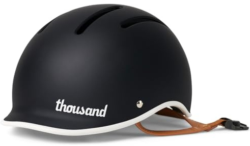 Thousand Jr. Fahrradhelm Kinder – Reflektierende Aufkleber mit magnetischer Schnalle & Anti-Klemm – Für Skaterhelm Kinder Roller und Skateboard