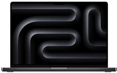 Apple 2024 MacBook Pro Laptop mit M4 Pro Chip mit 14-Core CPU und 20-Core GPU: 16,2 Liquid Retina XDR Display, 24 GB gemeinsamer Arbeitsspeicher, 512 GB SSD Speicher; Space Schwarz
