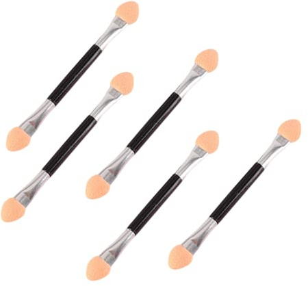 5-teiliger Lidschatten Pinsel-Set: Doppelseitige Color Eyeshadow Brush