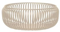 blomus LITO Obstschale M | Nomad | Stahl | Ø 25 x 10 cm | Pulverbeschichtete Streben | Als Dekoschale oder Brotkorb verwendbar | Robust und filigran gestaltet