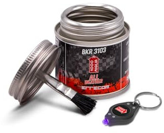 Errecom 1000 Miglia BKR 3103 Fahrradkette Schmiermittel All Weather - 60 ml, für Alle Jahreszeiten und Wetterbedingungen, All-In-One mit Pinsel enthalten