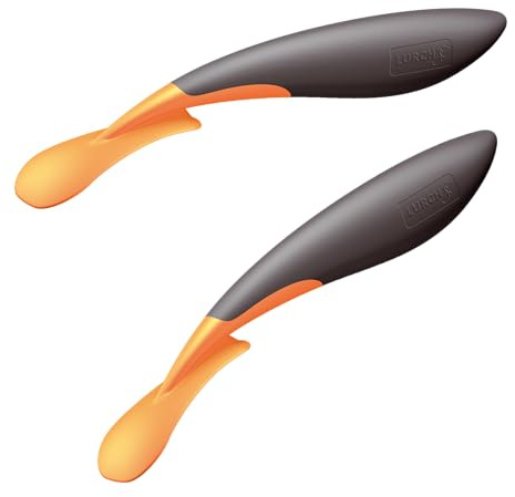 Lurch 510047 Orangenschäler mit Nylonklinge zum kinderleichten Schälen von Orangen 2er Set