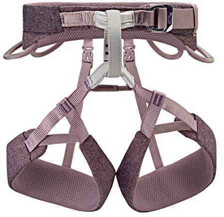 PETZL Selena Damen Klettergurt Polyamid/Polyethylen/Aluminium Violett Gr. S, Maße: Taillenumfang: 71-77 cm, Beinschlaufen: 52-57 cm, C055BA01
