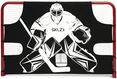 SKLZ Hockey Shooting Scoring Trainer Instant Feedback | Mehrfarbig; 5 Zielbereiche für präzises Training; Verstärkte Konstruktion; erfüllt Regulierungsziele; sofortiges Feedback