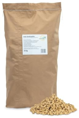 StaehrLLETS Strohpellets Einstreu Stroh Tier Streu Pellet Stall Pferde Box Biotonne 20 kg, statt Sägespäne o. Waldboden