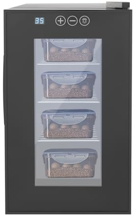Reptilien-Inkubator 23L intelligenter Reptilien-Inkubator mit LED Display 10-40°C, Reptilien Inkubator für Schildkröten Eidechsen Geckos Schlangen Reptilien