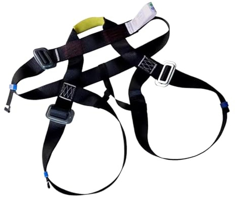 Genérico | Halbkörper-Sicherheitsgurt für Outdoor-Kletterausrüstung, Herren Berggurt und bequem dick und dick