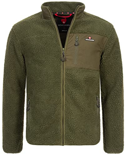 Höhenhorn Birkkar Herren Fleece Jacke Teddyfleece Gefüttert Winterjacke