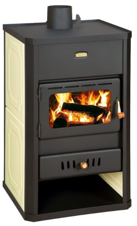 Kaminofen, Holzofen Wasserführend Prity S1 W10, Leistung 13kW