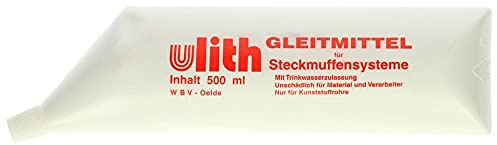 Ulith Gleitmittel für HT und KG Rohre sowie Steckmuffensysteme weiß 500ml