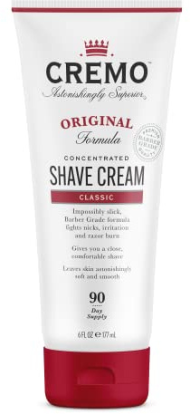 Cremo Original Shaving Cream for Men - Fights Razor Burn - 177ml