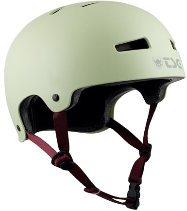 TSG Schutzausrüstung - Helm Evolution Solid - Satin Matcha L/XL