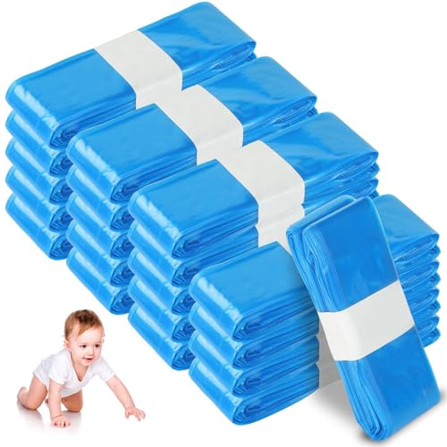 CIOXSOIO 20 Stück 4.5M Windeleimer Nachfüllkassetten, Wickeleimer Nachfüllfolie Geruchsdichte Eingedickte, Baby-Windelmülleimer Kompatibel mit Angelcare,Tommee Tippee, LitterLocker