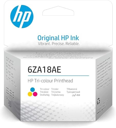 HP 6ZA18AE Farbe Original Druckkopf Smart Tank 455, 555, 570, 655, Cyan/Magenta/Yellow, XL