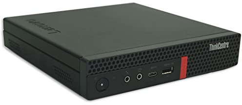 Lenovo ThinkCentre M720q Tiny Intel Six Core i5 8400T 512GB SSD Festplatte 16GB Speicher Windows 11 Pro inkl. W-LAN & Bluetooth Desktop Computer Mini PC (Generalüberholt)
