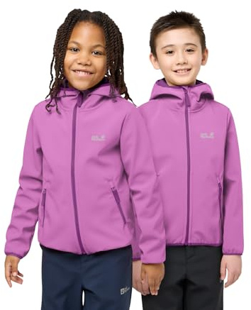 Jack Wolfskin Unisex Kinder Fourwinds Jacket Kids Softshelljacke