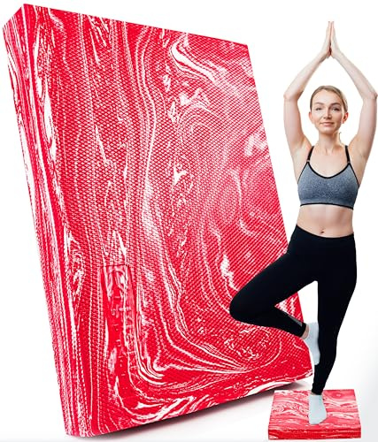 KIANA SPORTS Balance Pad (Balance Kissen) – Extra Weiches Balancekissen | Gleichgewichtstrainer in zwei Größen, Gleichgewichtskissen aus Deutscher Entwicklung, Wackelkissen aus Robustem Schaumstoff