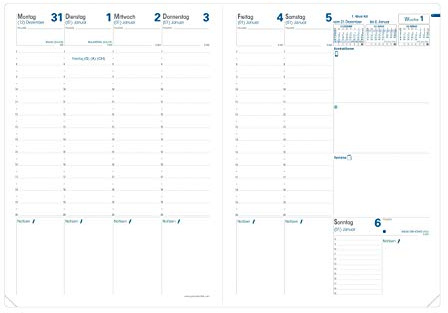 Quo Vadis Kalender Einlage Prenote A4 024003Q