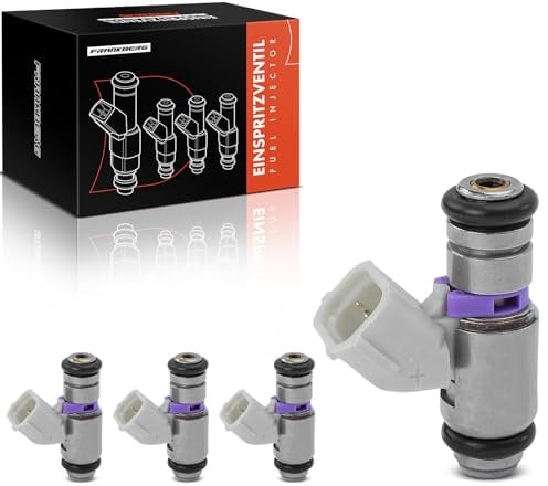 Frankberg 4x Einspritzventil Einspritzdüse Injektor Kompatibel mit Altea 5P1 1.4L 2006-Heute Octavia II 1Z3 1.4L 2004-2013 Golf IV 1J1 1.4L 1.6L 1997-2005 Replace# 805009523201