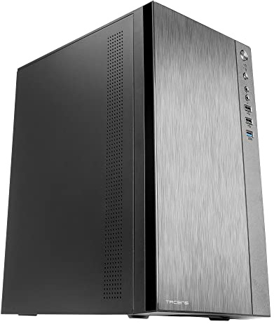 Tacens Anima ACX500, Micro ATX PC Gehäuse, 12cm Lüfter, 500W Netzteil, USB 3.0, Schwarz