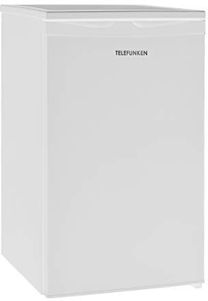 Telefunken CF-34-101-W Gefrierschrank 63 Liter Tiefkühlschrank klein | Freistehend, Energieverbrauch 160 kWh/Jahr, Maße 82,1 x 48 x 51 cm, weiß