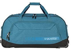 Travelite Reisetasche mit Rollen groß, XL, Kick Off, praktische Trolley Reisetasche mit Rollen für Urlaub und Sport, 77 cm, 120 Liter