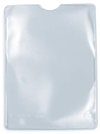 HERMA 1328 Ausweishülle transparent, 10 Stück, Ausweishalter zum Schutz für Dokumente im DIN A7 Format, Plastik Kartenhüllen Schutzhüllen Set, durchsichtig
