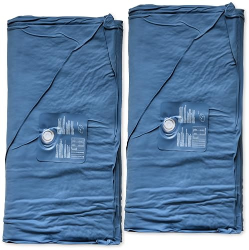 AQUA ROYAL Wasserbetten Matratzen Softside DUAL - Zwei Wasserkerne (beide Seiten) für 200x220 cm Wasserbett leichte Beruhigung F3